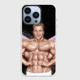 Чехол для iPhone 13 Pro с принтом Billy Space Aquarell в Кировске,  |  | aniki | billy | billy herrington | gachi | gachimuchi | van | van darkholm | аники | билли | гачи | гачибасс | гачимучи