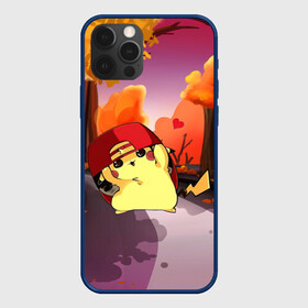 Чехол для iPhone 12 Pro Max с принтом Пикачу в бейсболке в Кировске, Силикон |  | anime | picachu | pikachu | аниме | милый | пика | пикачу | покебол | покемон