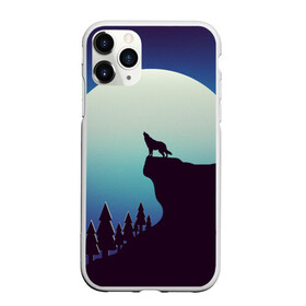 Чехол для iPhone 11 Pro Max матовый с принтом ВОЛК И ЛУНА 3D в Кировске, Силикон |  | Тематика изображения на принте: вой | волк | жизнь | лес | луна | одиночество | природа | философия
