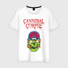 Мужская футболка хлопок с принтом Cannibal Corpse | Труп Каннибала (Z) в Кировске, 100% хлопок | прямой крой, круглый вырез горловины, длина до линии бедер, слегка спущенное плечо. | cannibal | cannibal corpse | corpse | death metal | deathgrind | алекс уэбстер | брутальный дэт метал | дэт метал | дэтграйнд | пол мазуркевич | роб барретт | труп каннибала