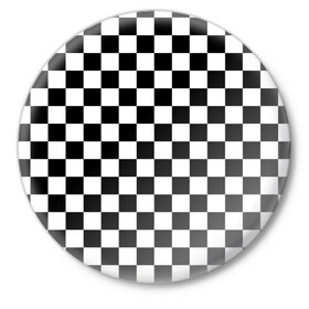 Значок с принтом Шахматист в Кировске,  металл | круглая форма, металлическая застежка в виде булавки | chess | игра | король | ладья | математика | пешка | ферзь | чёрно белые | шах и мат | шахматист | шахматная доска | шахматные фигуры | шахматы