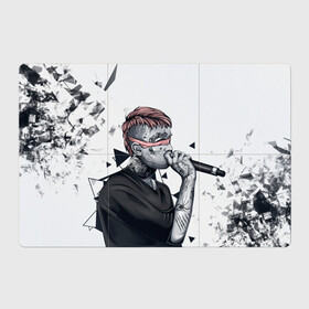 Магнитный плакат 3Х2 с принтом Blind Lil Peep в Кировске, Полимерный материал с магнитным слоем | 6 деталей размером 9*9 см | hip hop | lil peep | rap | rep | густав элайджа | дшд зууз | исполнители | исполнитель | лил пип | музыка | реп