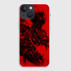 Чехол для iPhone 13 mini с принтом BERSERK | БЕРСЕРК в Кировске,  |  | anime | anime berserk | berserk | knight | manga | аниме | аниме берсерк | берсерк | клеймо | манга | рыцарь | япония