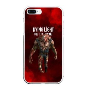 Чехол для iPhone 7Plus/8 Plus матовый с принтом Dying light монстр в Кировске, Силикон | Область печати: задняя сторона чехла, без боковых панелей | dying light | аномалия | зараженный | монстр | мутант | ужасы | урод | хоррор