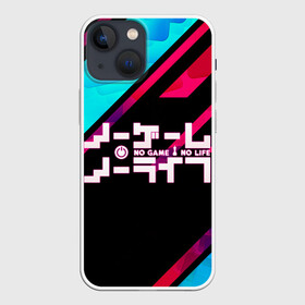 Чехол для iPhone 13 mini с принтом NO GAME NO LIFE LOGO в Кировске,  |  | anime | dola | game | neet | no game | no game no life | no life | shiro | sora | stephanie | videogame | аниме | игра на выживание | лого | нет жизни | нет игры | нет игры нет жизни | сиро | соре | хикикомори | хикки | хиккикомори | широ