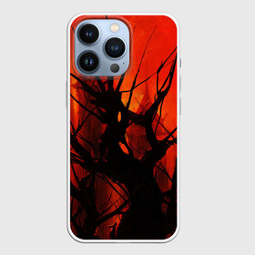 Чехол для iPhone 13 Pro с принтом ДРЕВО ХАОС 3D в Кировске,  |  | Тематика изображения на принте: абстракция | башни | беспорядок | дерево | иллюстрация | искусство | кровавые облака | культура | текстура | хаос