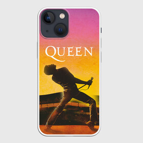 Чехол для iPhone 13 mini с принтом Queen | Freddie Mercury (Z) в Кировске,  |  | Тематика изображения на принте: freddie mercury | music | queen | брайан мэй | глэм рок | джон дикон | королева | музыка | поп рок | роджер тейлор | фредди меркьюри | хард рок