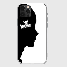 Чехол для iPhone 12 Pro с принтом Haikyu!! Профиль игрока Карасуно в Кировске, силикон | область печати: задняя сторона чехла, без боковых панелей | anime | haikyu | haikyuu | karasuno | karasuno high | manga | аниме | башка | волейбол | волейбольный клуб | вороны | голова | карасуно | лицо | лого | манга | надпись | старшая школа | флай хай | хаику | хаикую | чб | черный