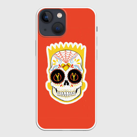 Чехол для iPhone 13 mini с принтом Мексиканский Барт в Кировске,  |  | bart | simpsons | the simpson | барт | мульт | мультфильм | симпсоны