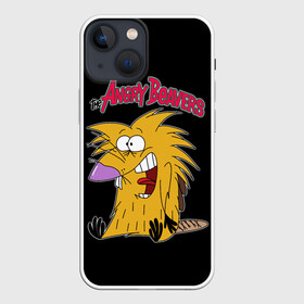 Чехол для iPhone 13 mini с принтом Крутые бобры в Кировске,  |  | angry beavers | nickelodeon | бобер | братья бобры | даг | деггет | крутые бобры | мультик | мультяшный | никелодеон | норберт