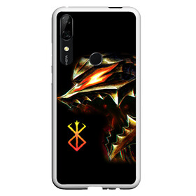 Чехол для Honor P Smart Z с принтом BERSERK logo в Кировске, Силикон | Область печати: задняя сторона чехла, без боковых панелей | anime | berserk | аниме | берсерк | бесерк | гатс | манга | мультфильм