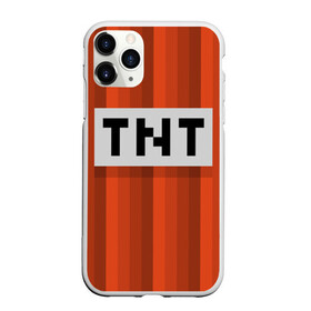 Чехол для iPhone 11 Pro матовый с принтом TNT в Кировске, Силикон |  | игры | красный | лето | майнкрафт | тнт