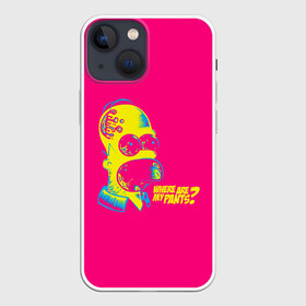 Чехол для iPhone 13 mini с принтом Acid Gomer в Кировске,  |  | gomer | simpsons | the simpson | гомер | мульт | мультфильм | симпсоны
