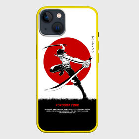 Чехол для iPhone 13 с принтом Ророноа Зоро One Piece в Кировске,  |  | anime | manga | one piece | zoro roronoa | аниме | большой куш | ван пис | великий флот | вон пис | зородзюро | король пиратов | манга | мечник | охотник за головами | охотник на пиратов | пират