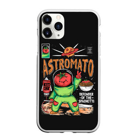 Чехол для iPhone 11 Pro матовый с принтом Astromato в Кировске, Силикон |  | alive | astronaut | defender | food | galaxy | ketchup | monster | moon | pizza | planet | space | spaghetti | tomato | vegetable | астронавт | галактика | еда | живая | живой | защитник | кетчуп | космос | луна | монстр | овощ | пицца | планета | помидор