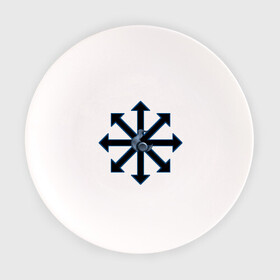 Тарелка с принтом Звезда Хаоса Тзинча в Кировске, фарфор | диаметр - 210 мм
диаметр для нанесения принта - 120 мм | chaos | wh40k | ваха | тзинч | хаос
