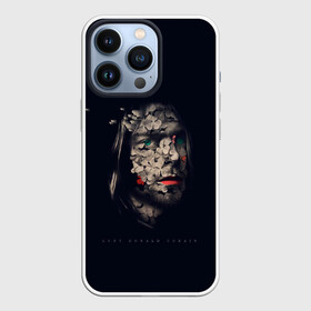 Чехол для iPhone 13 Pro с принтом Цветочный Курт в Кировске,  |  | alternative | kurt cobain | metall | music | nirvana | rock | альтернатива | курт кобейн | курт кобэйн | металл | музыка | нирвана | нирванна | рок