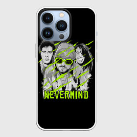 Чехол для iPhone 13 Pro с принтом Nevermind в Кировске,  |  | alternative | kurt cobain | metall | music | nirvana | rock | альтернатива | курт кобейн | курт кобэйн | металл | музыка | нирвана | нирванна | рок