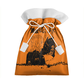Подарочный 3D мешок с принтом токийские мстители ораньжевый в Кировске, 100% полиэстер | Размер: 29*39 см | Тематика изображения на принте: anime | tokyo revengers | аниме | манга | токийские мстители