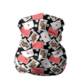 Бандана-труба 3D с принтом Карты в Кировске, 100% полиэстер, ткань с особыми свойствами — Activecool | плотность 150‒180 г/м2; хорошо тянется, но сохраняет форму | 777 | cards | casino | chips | flash | fortune | game | joker | luck | omaha | poker | roulette | straight | texas holdem | tournament | азарт | джокер | игра | казино | карты | масти | омаха | покер | рулетка | стрит | техасский холдэм | турнир | удача |