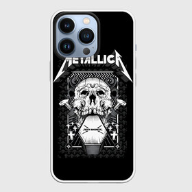 Чехол для iPhone 13 Pro с принтом Death magnetic в Кировске,  |  | alternative | metalica | metall | metallica | music | rock | альтернатива | джеймс хэтфилд | металика | металл | металлика | музыка | рок