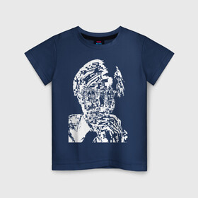 Детская футболка хлопок с принтом Andy Warhol self-portrait в Кировске, 100% хлопок | круглый вырез горловины, полуприлегающий силуэт, длина до линии бедер | andy warhol | art | celebrity | face | legend | pop art | автопортрет | знаменитость | искусство | легенда | лицо | поп арт | энди уорхол