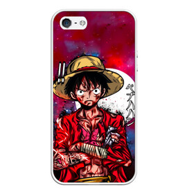 Чехол для iPhone 5/5S матовый с принтом Луффи One Piece. Большой куш в Кировске, Силикон | Область печати: задняя сторона чехла, без боковых панелей | anime | manga | monkey d. luffy | one piece | аниме | большой куш | ван пис | вон пис | капитан | король пиратов | луси | луфи | луффи | луффи но уми | луффи таро | манга | манки д. луффи | мугивара | пират | пятый император