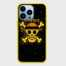 Чехол для iPhone 13 Pro с принтом Веселый Роджер пиратов Соломенной Шляпы в Кировске,  |  | anime | manga | one piece | аниме | большой куш | ван пис | весёлый роджер | вон пис | король пиратов | логотип | манга | монки д. луффи | мугивары | перекрещённый костями | пират | пиратский флаг