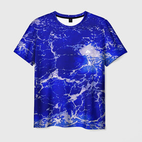 Мужская футболка 3D с принтом Морские волны! в Кировске, 100% полиэфир | прямой крой, круглый вырез горловины, длина до линии бедер | гавайи. | море | океан | отдых | пляж | спокойствие | штиль