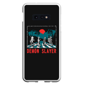 Чехол для Samsung S10E с принтом Demon slayer в Кировске, Силикон | Область печати: задняя сторона чехла, без боковых панелей | anime | beatles | kimetsu no yaiba | аниме | анимэ | битлз | клинок рассекающий демонов