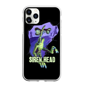 Чехол для iPhone 11 Pro матовый с принтом СИРЕНОГОЛОВЫЙ  SIREN HEAD в Кировске, Силикон |  | Тематика изображения на принте: siren head | игра | монстр | сиреноголовый | существо | хоррор