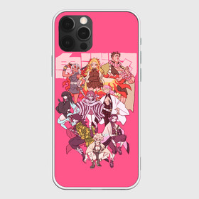 Чехол для iPhone 12 Pro Max с принтом Slayers on pink в Кировске, Силикон |  | anime | kimetsu no yaiba | аниме | анимэ | клинок рассекающий демонов