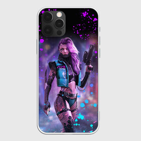 Чехол для iPhone 12 Pro Max с принтом CYBERPUNK 2077 NEON | КИБЕРПАНК НЕОН (Z) в Кировске, Силикон |  | cd project red | cyberpunk 2077 | demon | keanu reeves | samurai | smile | vi | арасака | ви | демон | киану ривз | киберпанк 2077 | найт сити | самураи | смайл