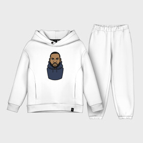 Детский костюм хлопок Oversize с принтом Raekwon в Кировске,  |  | black | cream | gza | hip hop | method man | music | new york | odb | old school | raekwon | rap | rza | wu tang | wu tang clan | аудио | винил | ву тэнг | граффити | диджей | кассета | микрофон | музыка | нью йорк | пластинка | рэп | рэпер | 