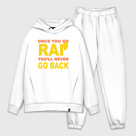 Мужской костюм хлопок OVERSIZE с принтом Go Rap в Кировске,  |  | black | cream | gza | hip hop | method man | music | new york | odb | old school | rap | rza | wu tang | wu tang clan | аудио | винил | ву тэнг | граффити | диджей | кассета | микрофон | музыка | нью йорк | пластинка | рэп | рэпер | хип хоп