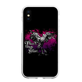 Чехол для iPhone XS Max матовый с принтом Three Days Grace в Кировске, Силикон | Область печати: задняя сторона чехла, без боковых панелей | alternative | metall | music | rock | three days grace | адам гонтье | альтернатива | металл | музыка | рок | три дэйс грэйс