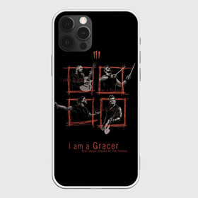 Чехол для iPhone 12 Pro Max с принтом I am a Gracer в Кировске, Силикон |  | alternative | metall | music | rock | three days grace | адам гонтье | альтернатива | металл | музыка | рок | три дэйс грэйс