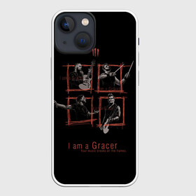 Чехол для iPhone 13 mini с принтом I am a Gracer в Кировске,  |  | alternative | metall | music | rock | three days grace | адам гонтье | альтернатива | металл | музыка | рок | три дэйс грэйс