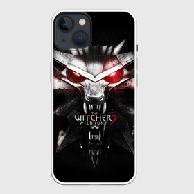 Чехол для iPhone 13 с принтом THE WITCHER LOGO в Кировске,  |  | logo | the witcher | ведьмак | зе витчер | игра | компьютерная игра | лого | логотип