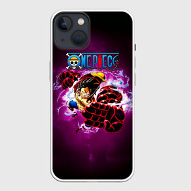 Чехол для iPhone 13 с принтом Атака резинового Луффи | One Piece в Кировске,  |  | anime | manga | monkey d. luffy | one piece | аниме | большой куш | ван пис | вон пис | капитан | король пиратов | луси | луфи | луффи | луффи но уми | луффи таро | манга | манки д. луффи | мугивара | пират | пятый император