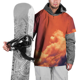 Накидка на куртку 3D с принтом РАЙ ПОСЛЕ ДОЖДЯ в Кировске, 100% полиэстер |  | блаженство | дождь | облака | природа | рай | свечение | солнце | умиротворение