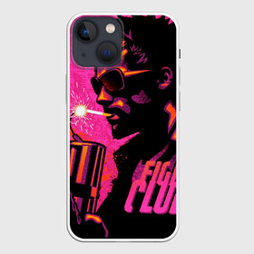 Чехол для iPhone 13 mini с принтом Тайлер Дёрден с динамитом в Кировске,  |  | fight club | fight club art | fight club tayler | tayler derden | tayler durden | байцовский клуб | бойцовский клуб | бойцовский клуб тайлер | бойцовский клуб фильм | тайлер | тайлер дерден | тайлер дёрден арт