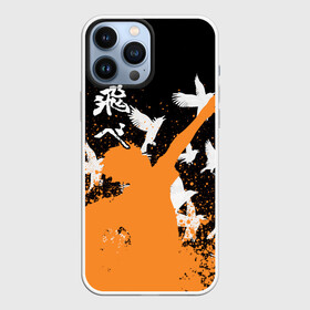 Чехол для iPhone 13 Pro Max с принтом Волейбол   Вороны в Кировске,  |  | Тематика изображения на принте: anime | haikyu | manga | аниме | волейбол | манга | хината | шоё хината