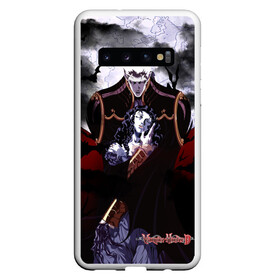 Чехол для Samsung Galaxy S10 с принтом Ди: Охотник на вампиров в Кировске, Силикон | Область печати: задняя сторона чехла, без боковых панелей | вампир | граф | дампир | ди | магнус ли | наёмник | охотник