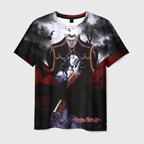 Мужская футболка 3D с принтом Ди: Охотник на вампиров в Кировске, 100% полиэфир | прямой крой, круглый вырез горловины, длина до линии бедер | вампир | граф | дампир | ди | магнус ли | наёмник | охотник