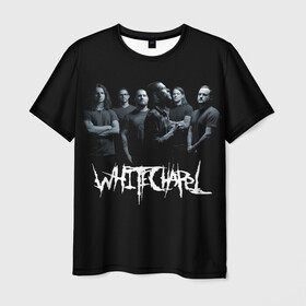 Мужская футболка 3D с принтом Whitechapel в Кировске, 100% полиэфир | прямой крой, круглый вырез горловины, длина до линии бедер | core | death metal | deathcore | metal | whitechapel