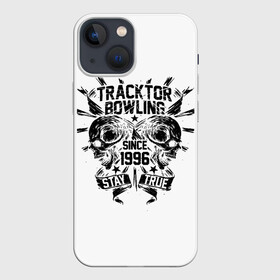 Чехол для iPhone 13 mini с принтом Tracktor Bowling в Кировске,  |  | alt.rock | alternative metal | nu metal | tracktor bowling | лу | трактор боулинг | трактора. лусинэ геворкян