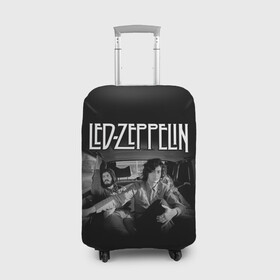 Чехол для чемодана 3D с принтом Led Zeppelin в Кировске, 86% полиэфир, 14% спандекс | двустороннее нанесение принта, прорези для ручек и колес | british | england | folk | hardcore | hardrock | led zeppelin | metal | music | punk | retro | rock | usa | гранж | джимми пейдж | лед цеппелин | метал | музыка | панк | ретро | роберт плант | рок | сша | фолк