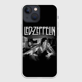 Чехол для iPhone 13 mini с принтом Led Zeppelin в Кировске,  |  | british | england | folk | hardcore | hardrock | led zeppelin | metal | music | punk | retro | rock | usa | гранж | джимми пейдж | лед цеппелин | метал | музыка | панк | ретро | роберт плант | рок | сша | фолк