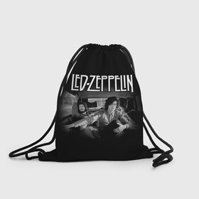 Рюкзак-мешок 3D с принтом Led Zeppelin в Кировске, 100% полиэстер | плотность ткани — 200 г/м2, размер — 35 х 45 см; лямки — толстые шнурки, застежка на шнуровке, без карманов и подкладки | british | england | folk | hardcore | hardrock | led zeppelin | metal | music | punk | retro | rock | usa | гранж | джимми пейдж | лед цеппелин | метал | музыка | панк | ретро | роберт плант | рок | сша | фолк